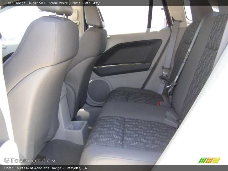 Stone White / Pastel Slate Gray 2007 Dodge Caliber SXT