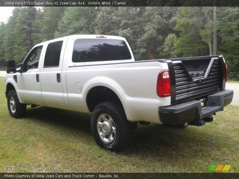Oxford White / Camel 2009 Ford F350 Super Duty XL Crew Cab 4x4