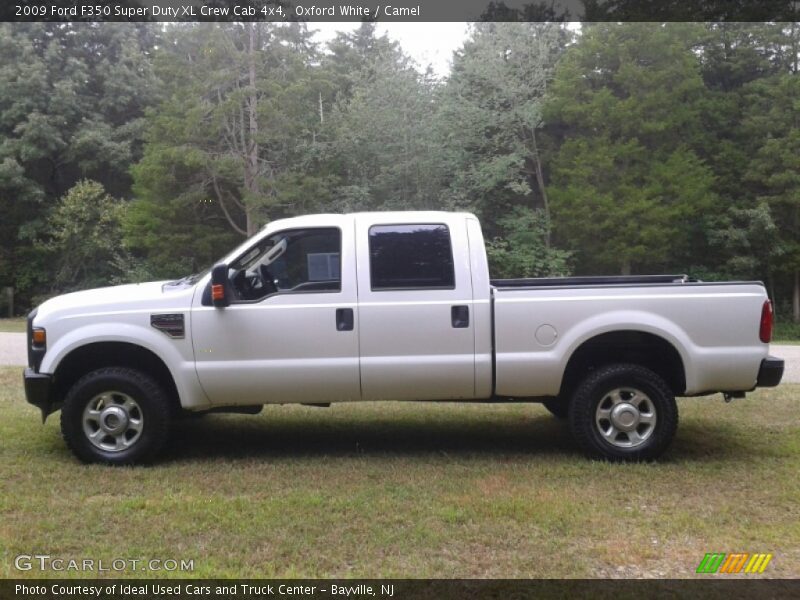 Oxford White / Camel 2009 Ford F350 Super Duty XL Crew Cab 4x4