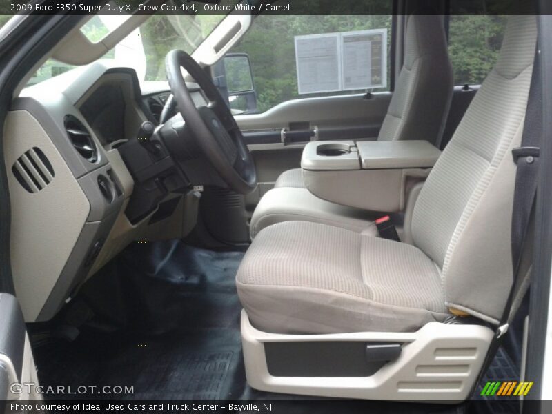  2009 F350 Super Duty XL Crew Cab 4x4 Camel Interior