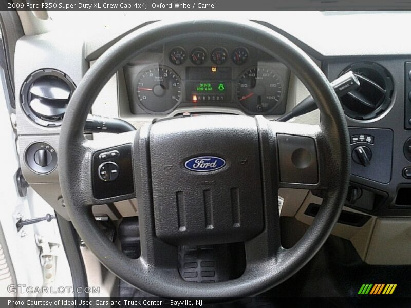 Oxford White / Camel 2009 Ford F350 Super Duty XL Crew Cab 4x4
