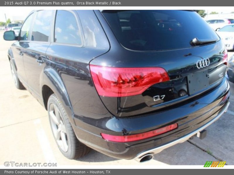 Orca Black Metallic / Black 2015 Audi Q7 3.0 Premium Plus quattro