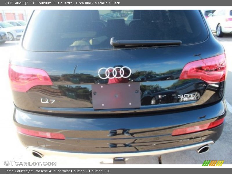 Orca Black Metallic / Black 2015 Audi Q7 3.0 Premium Plus quattro