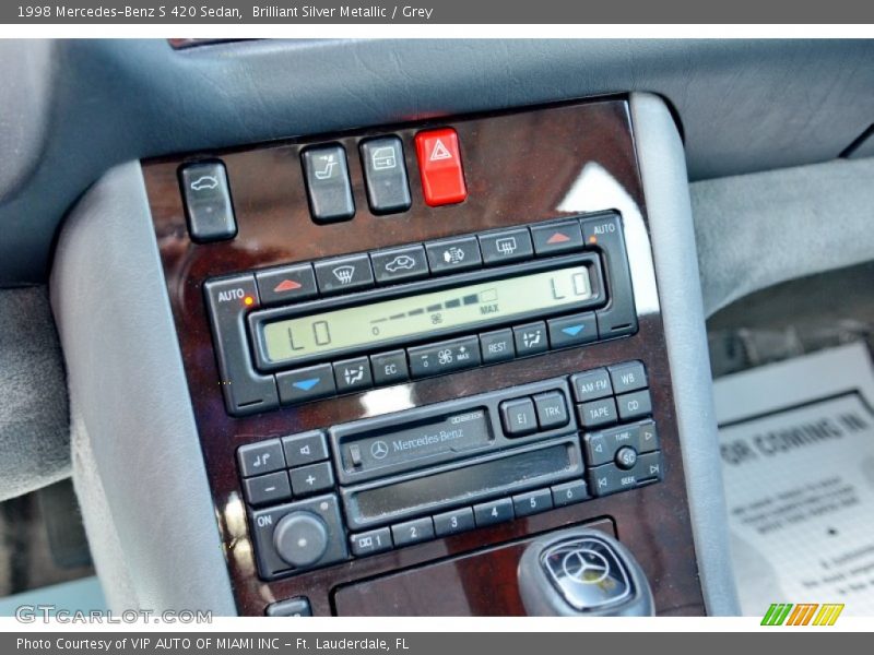 Brilliant Silver Metallic / Grey 1998 Mercedes-Benz S 420 Sedan