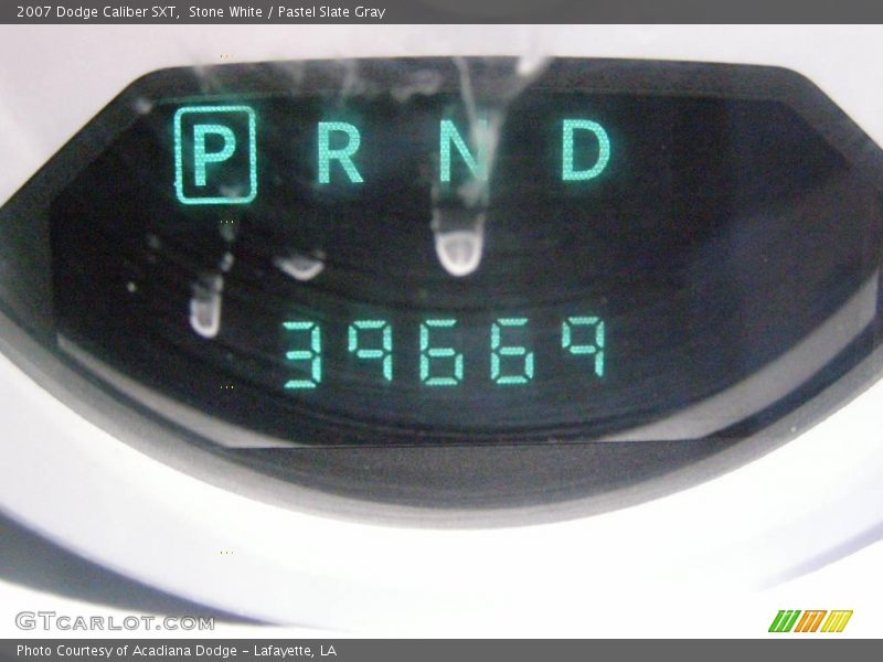 Stone White / Pastel Slate Gray 2007 Dodge Caliber SXT