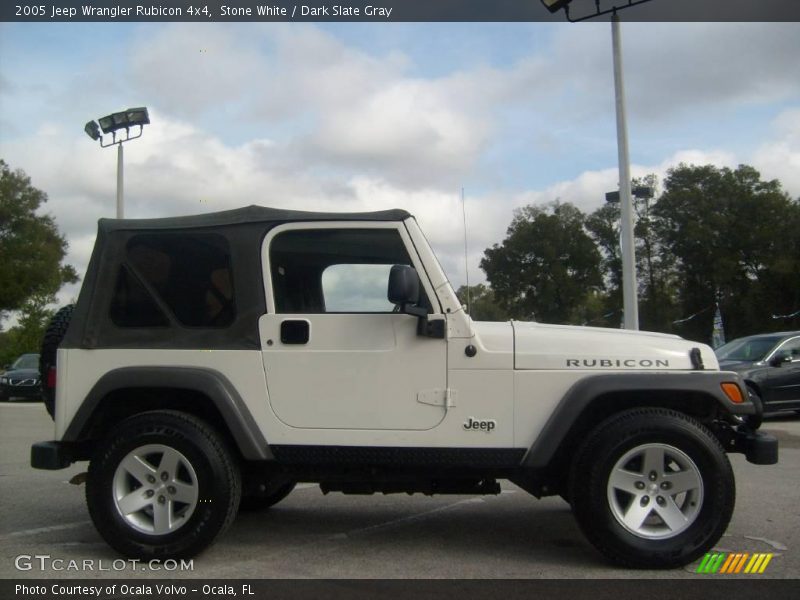 Stone White / Dark Slate Gray 2005 Jeep Wrangler Rubicon 4x4