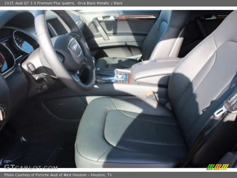 Orca Black Metallic / Black 2015 Audi Q7 3.0 Premium Plus quattro
