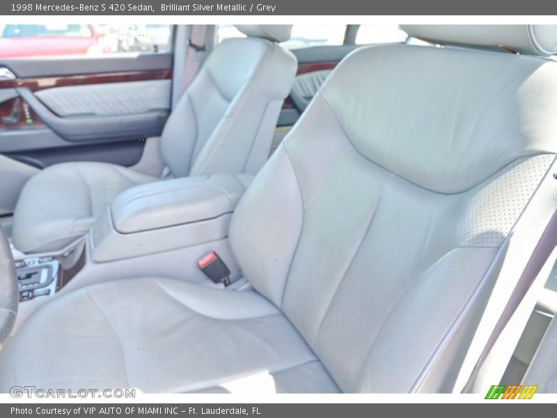 Brilliant Silver Metallic / Grey 1998 Mercedes-Benz S 420 Sedan