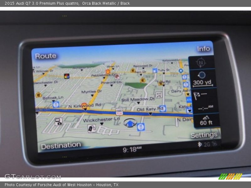 Orca Black Metallic / Black 2015 Audi Q7 3.0 Premium Plus quattro