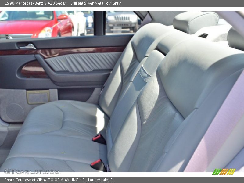 Brilliant Silver Metallic / Grey 1998 Mercedes-Benz S 420 Sedan