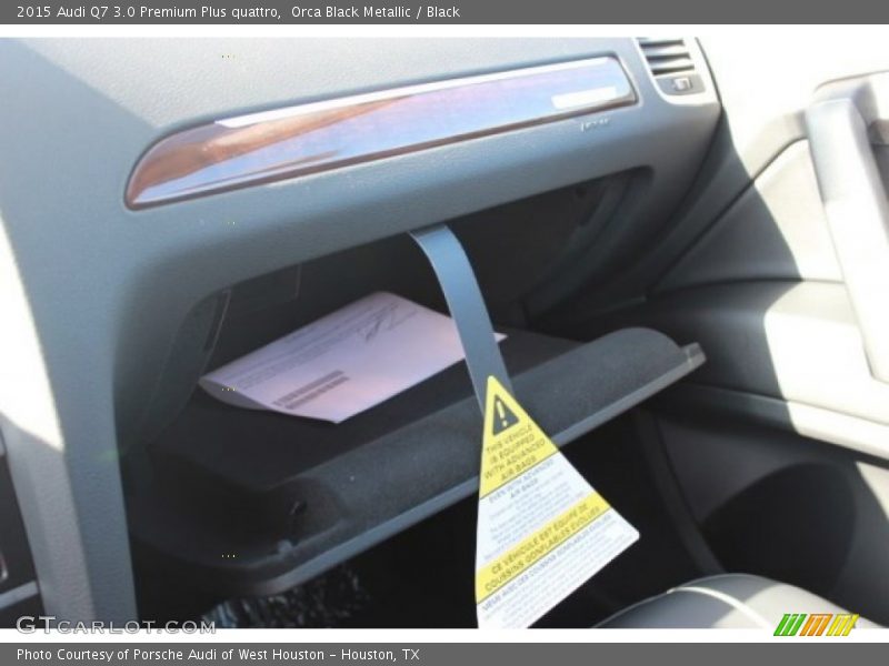 Orca Black Metallic / Black 2015 Audi Q7 3.0 Premium Plus quattro