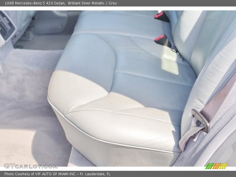 Brilliant Silver Metallic / Grey 1998 Mercedes-Benz S 420 Sedan