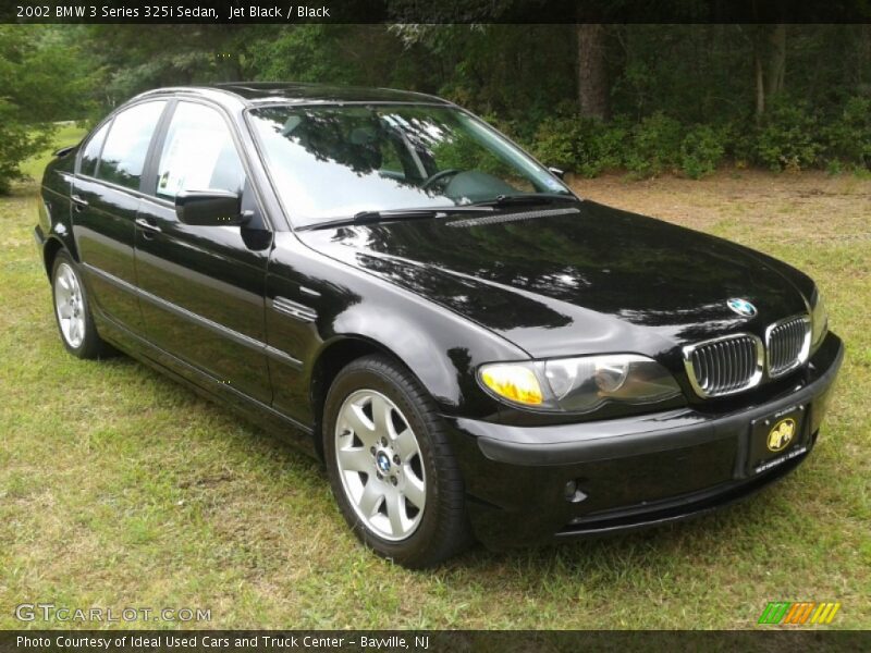 Jet Black / Black 2002 BMW 3 Series 325i Sedan