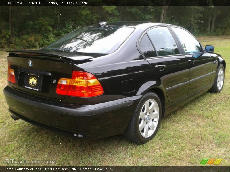 Jet Black / Black 2002 BMW 3 Series 325i Sedan