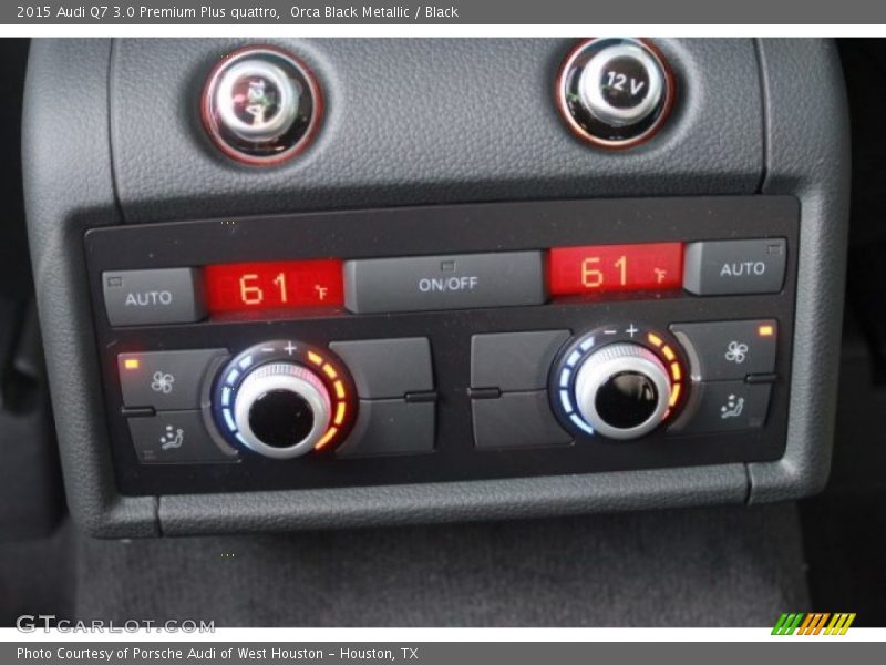 Orca Black Metallic / Black 2015 Audi Q7 3.0 Premium Plus quattro