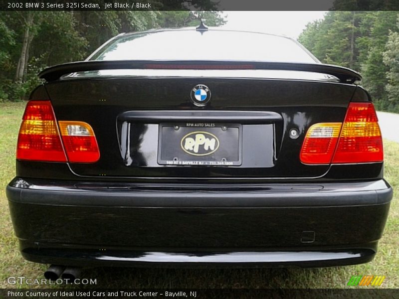 Jet Black / Black 2002 BMW 3 Series 325i Sedan