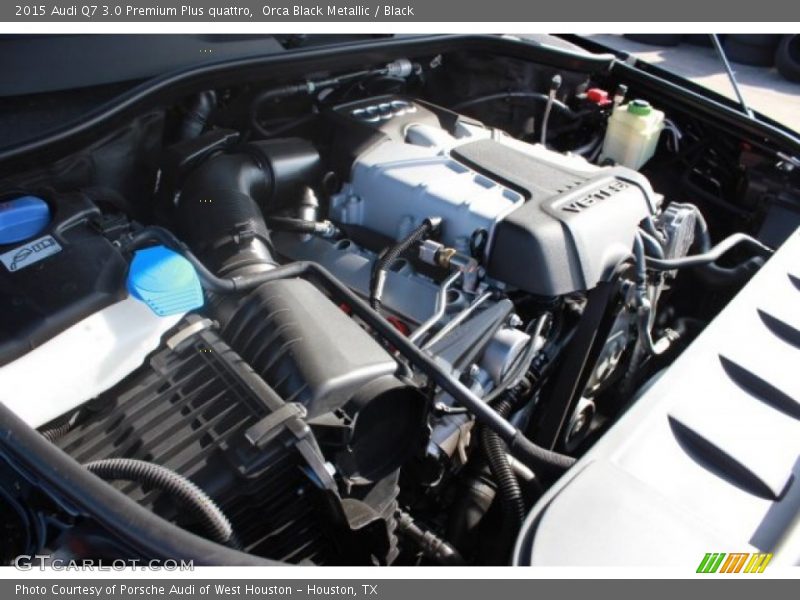 Orca Black Metallic / Black 2015 Audi Q7 3.0 Premium Plus quattro