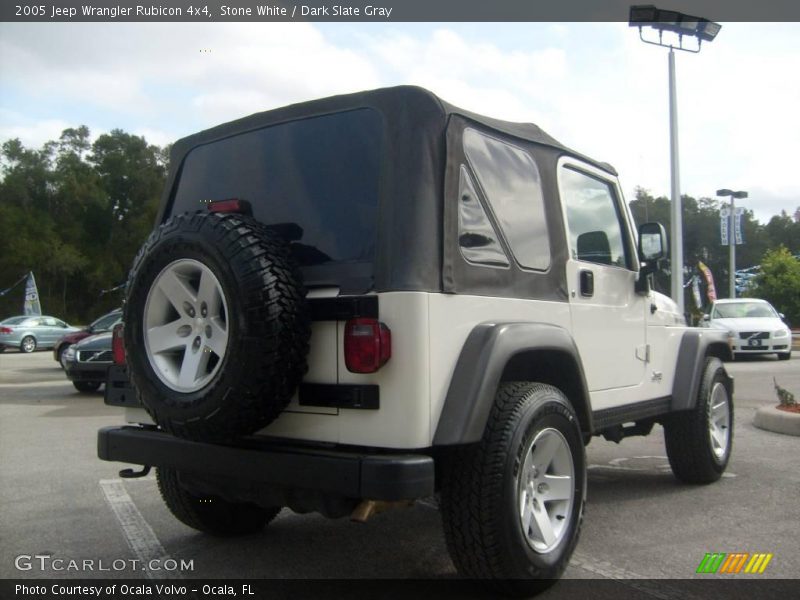Stone White / Dark Slate Gray 2005 Jeep Wrangler Rubicon 4x4