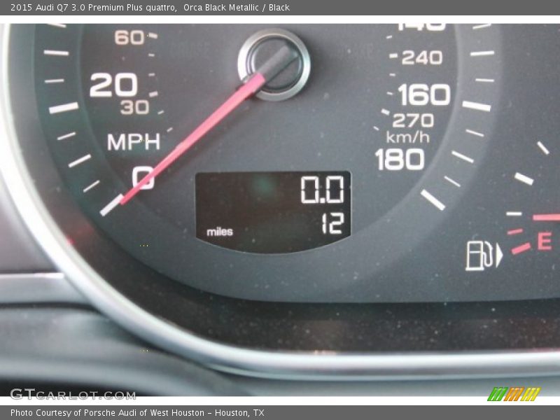 Orca Black Metallic / Black 2015 Audi Q7 3.0 Premium Plus quattro