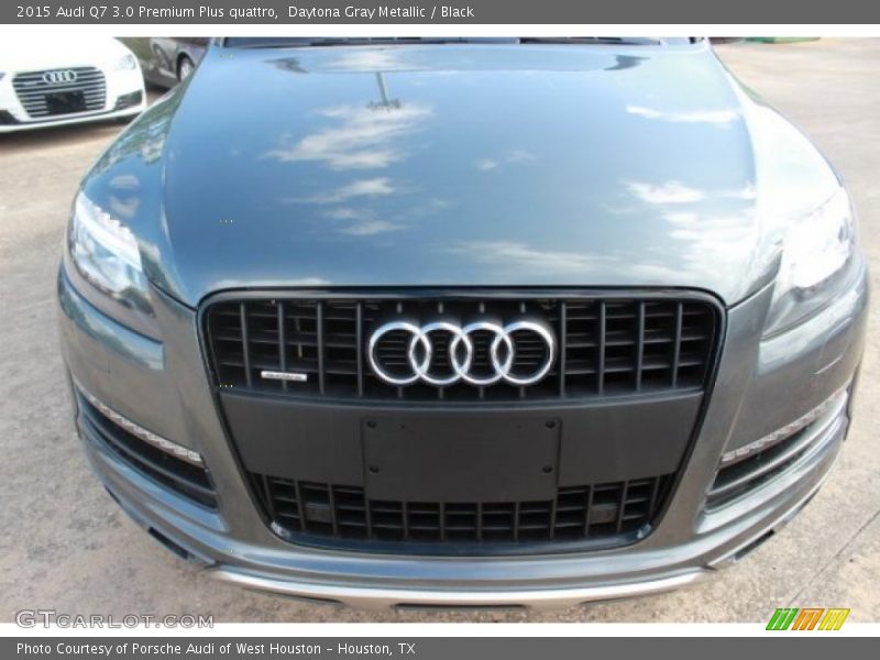 Daytona Gray Metallic / Black 2015 Audi Q7 3.0 Premium Plus quattro