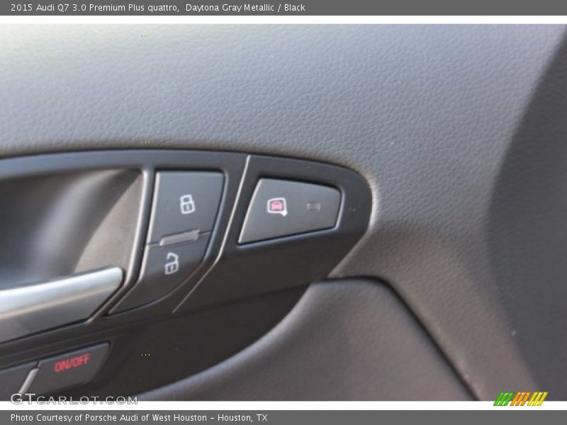 Daytona Gray Metallic / Black 2015 Audi Q7 3.0 Premium Plus quattro