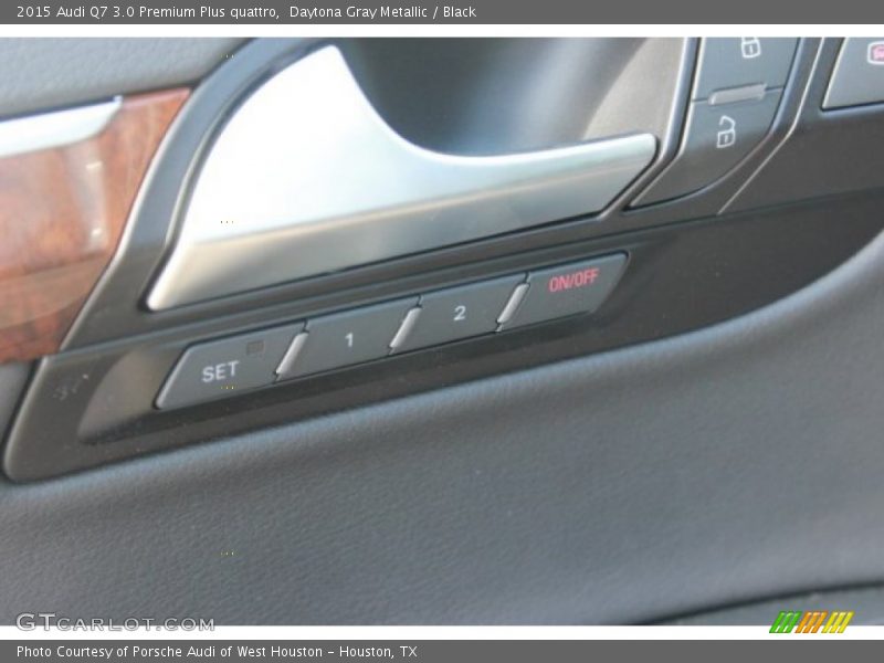 Daytona Gray Metallic / Black 2015 Audi Q7 3.0 Premium Plus quattro