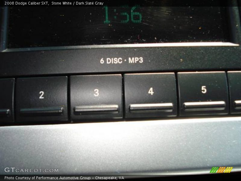 Stone White / Dark Slate Gray 2008 Dodge Caliber SXT