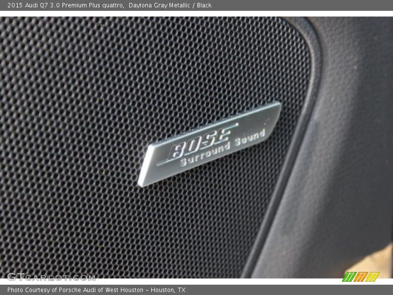 Daytona Gray Metallic / Black 2015 Audi Q7 3.0 Premium Plus quattro