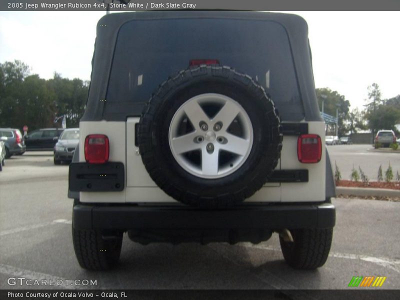 Stone White / Dark Slate Gray 2005 Jeep Wrangler Rubicon 4x4