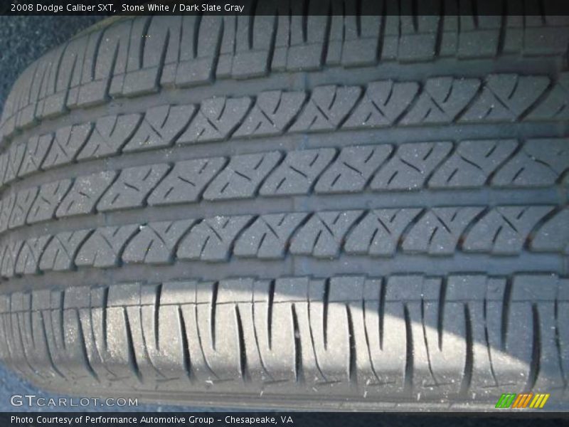 Stone White / Dark Slate Gray 2008 Dodge Caliber SXT