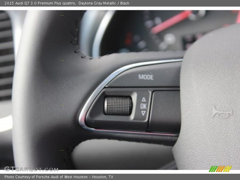 Daytona Gray Metallic / Black 2015 Audi Q7 3.0 Premium Plus quattro