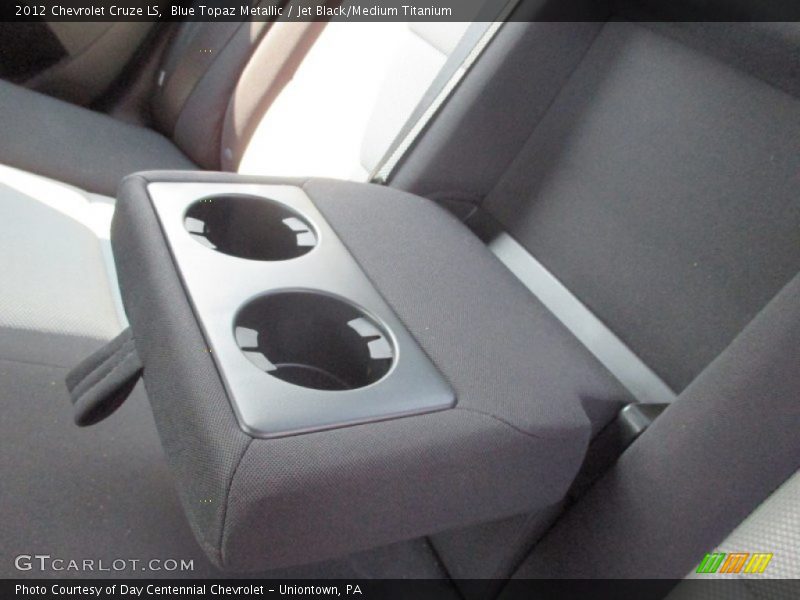 Blue Topaz Metallic / Jet Black/Medium Titanium 2012 Chevrolet Cruze LS
