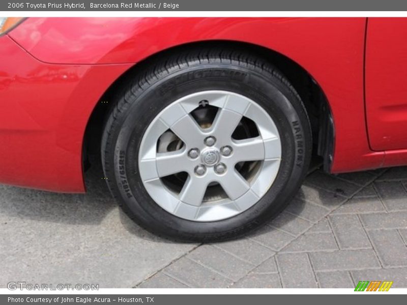 Barcelona Red Metallic / Beige 2006 Toyota Prius Hybrid
