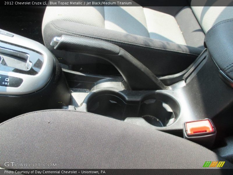 Blue Topaz Metallic / Jet Black/Medium Titanium 2012 Chevrolet Cruze LS