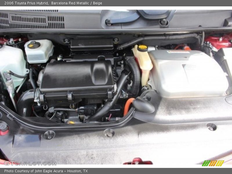 Barcelona Red Metallic / Beige 2006 Toyota Prius Hybrid