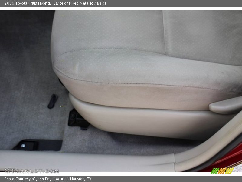 Barcelona Red Metallic / Beige 2006 Toyota Prius Hybrid