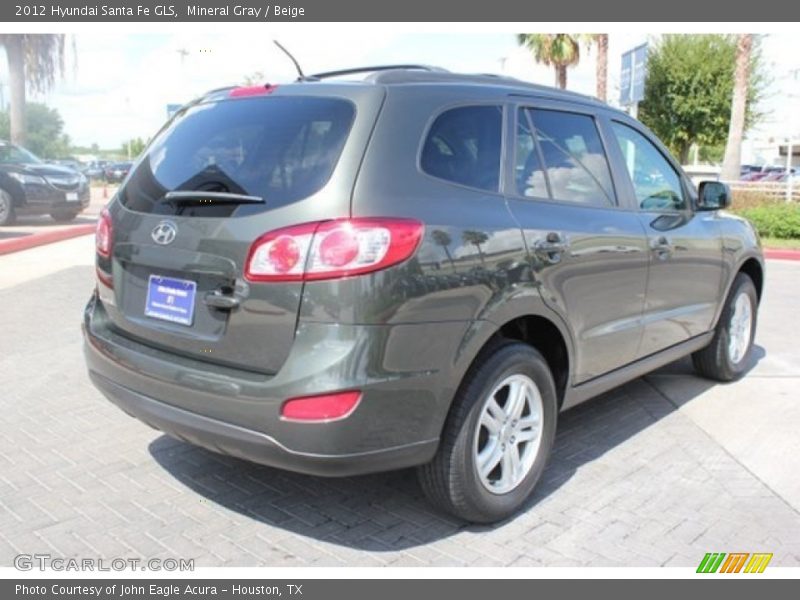Mineral Gray / Beige 2012 Hyundai Santa Fe GLS