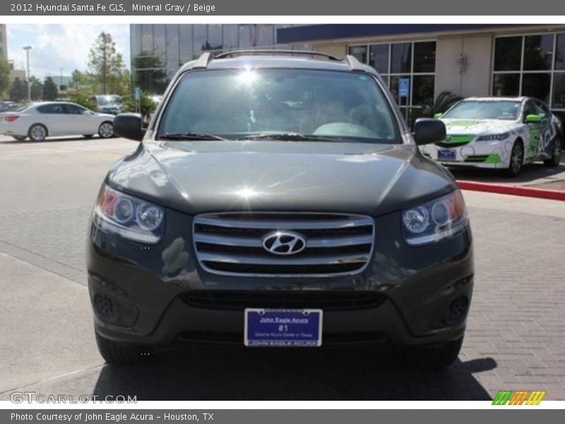 Mineral Gray / Beige 2012 Hyundai Santa Fe GLS