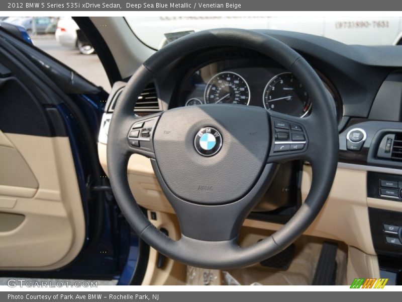  2012 5 Series 535i xDrive Sedan Steering Wheel