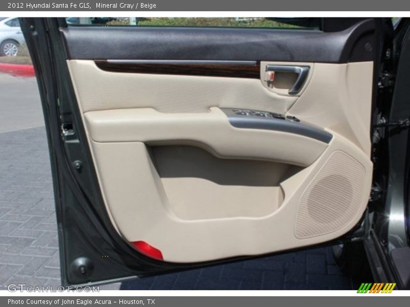 Mineral Gray / Beige 2012 Hyundai Santa Fe GLS