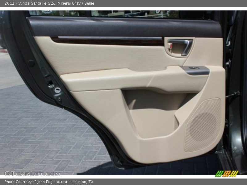 Mineral Gray / Beige 2012 Hyundai Santa Fe GLS