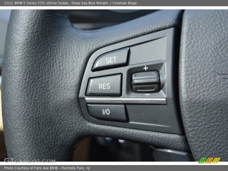 Controls of 2012 5 Series 535i xDrive Sedan