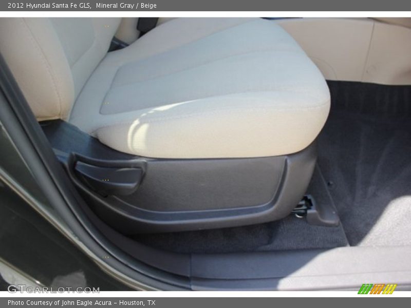 Mineral Gray / Beige 2012 Hyundai Santa Fe GLS