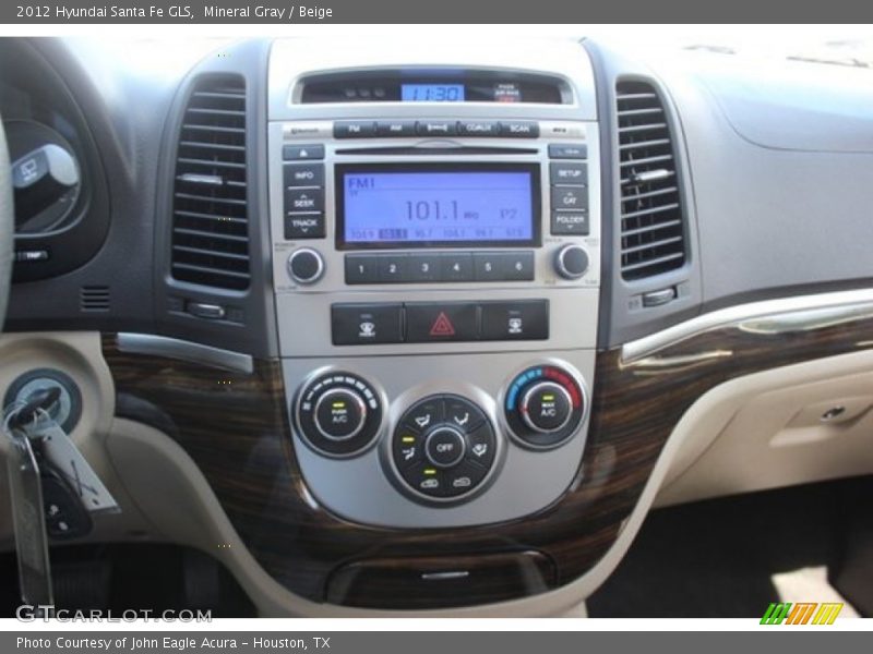 Mineral Gray / Beige 2012 Hyundai Santa Fe GLS