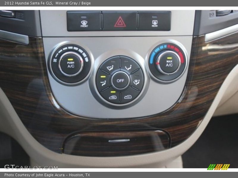 Mineral Gray / Beige 2012 Hyundai Santa Fe GLS