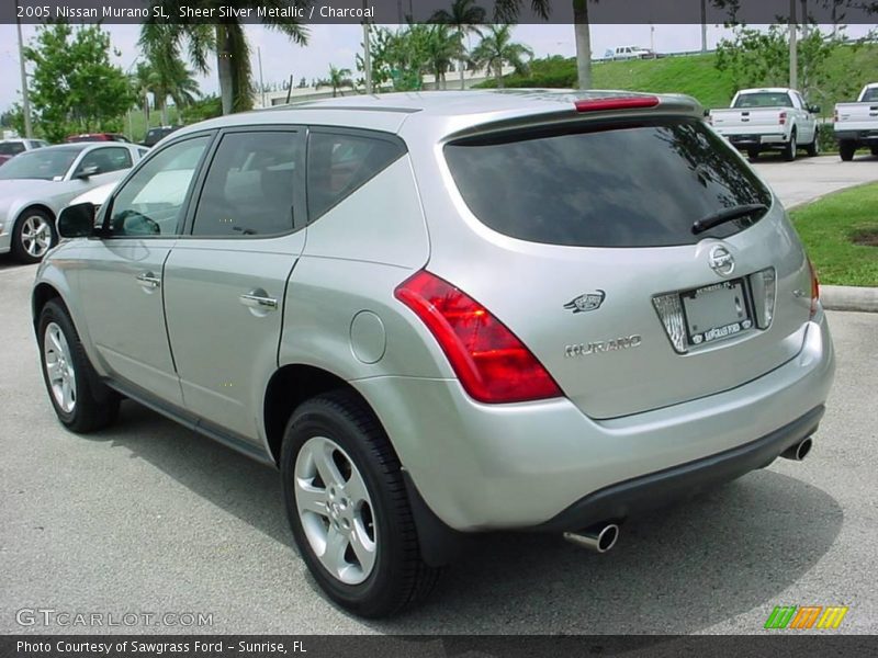 Sheer Silver Metallic / Charcoal 2005 Nissan Murano SL