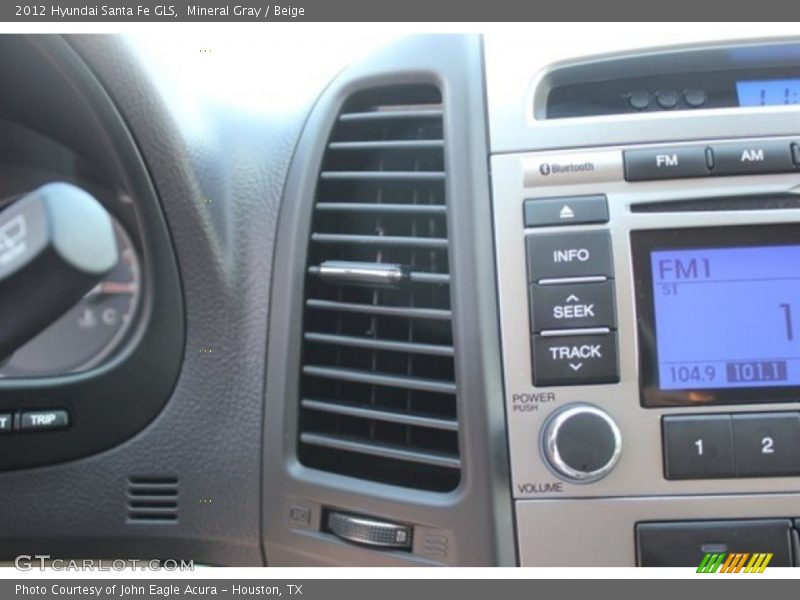Mineral Gray / Beige 2012 Hyundai Santa Fe GLS