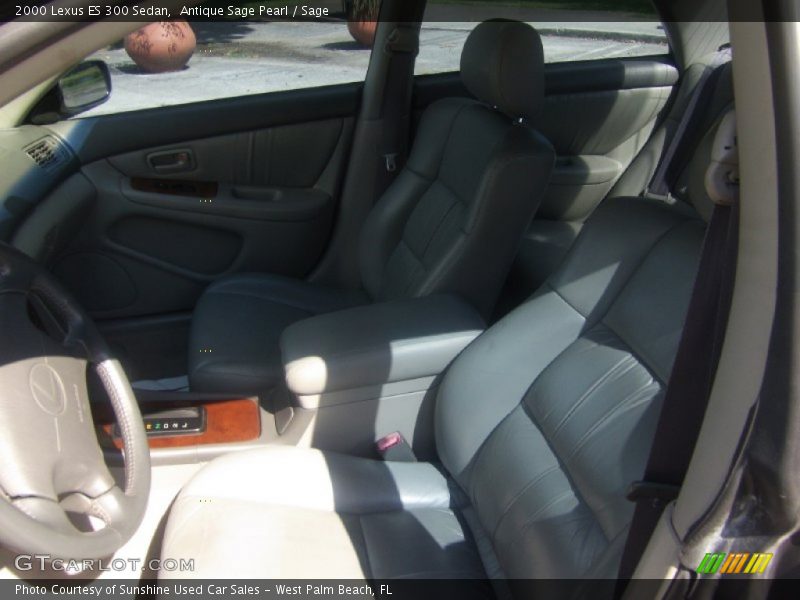 Antique Sage Pearl / Sage 2000 Lexus ES 300 Sedan