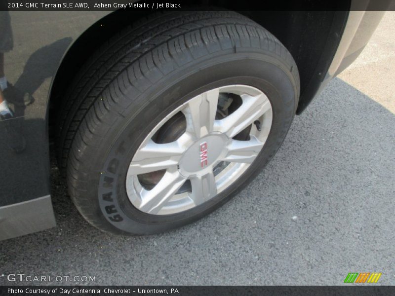 Ashen Gray Metallic / Jet Black 2014 GMC Terrain SLE AWD
