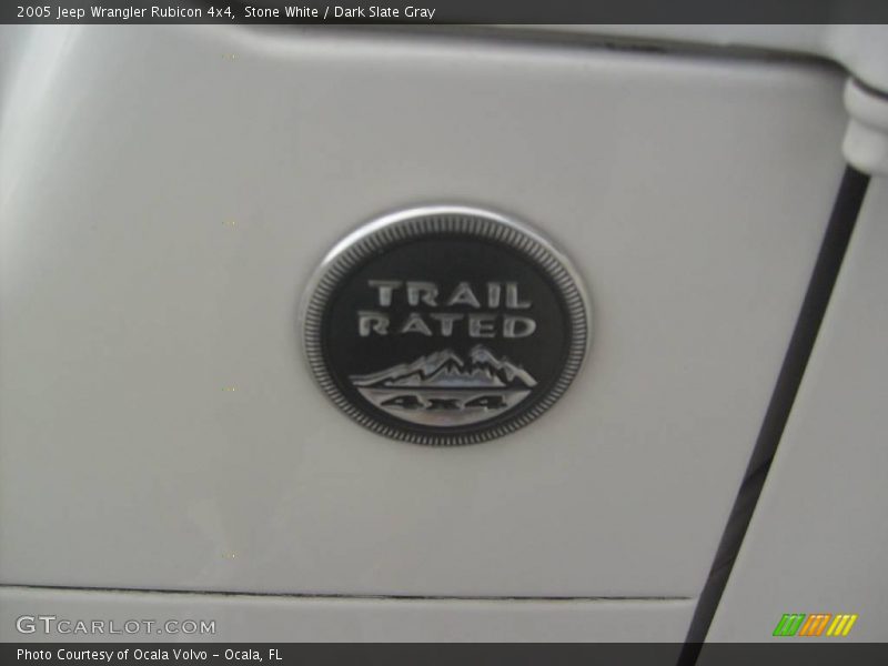 Stone White / Dark Slate Gray 2005 Jeep Wrangler Rubicon 4x4